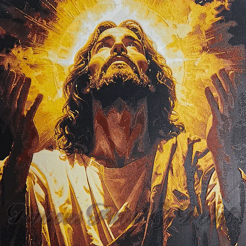 King Of Glory Layered Wall Art